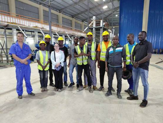 国外多哥地区100T/D大豆膨化榨油成套设备