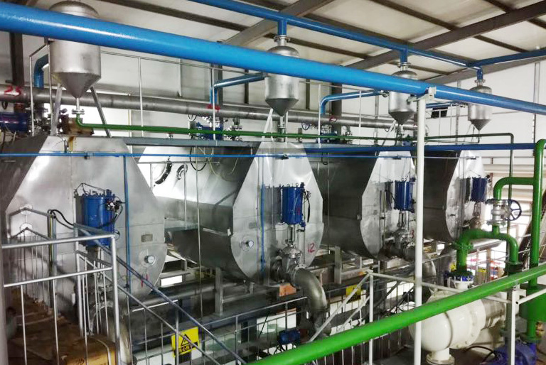 动物油卧式熬炼生产线